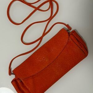 Maison Martin Margiela Vibrant Orange Coral Crossbody Bag